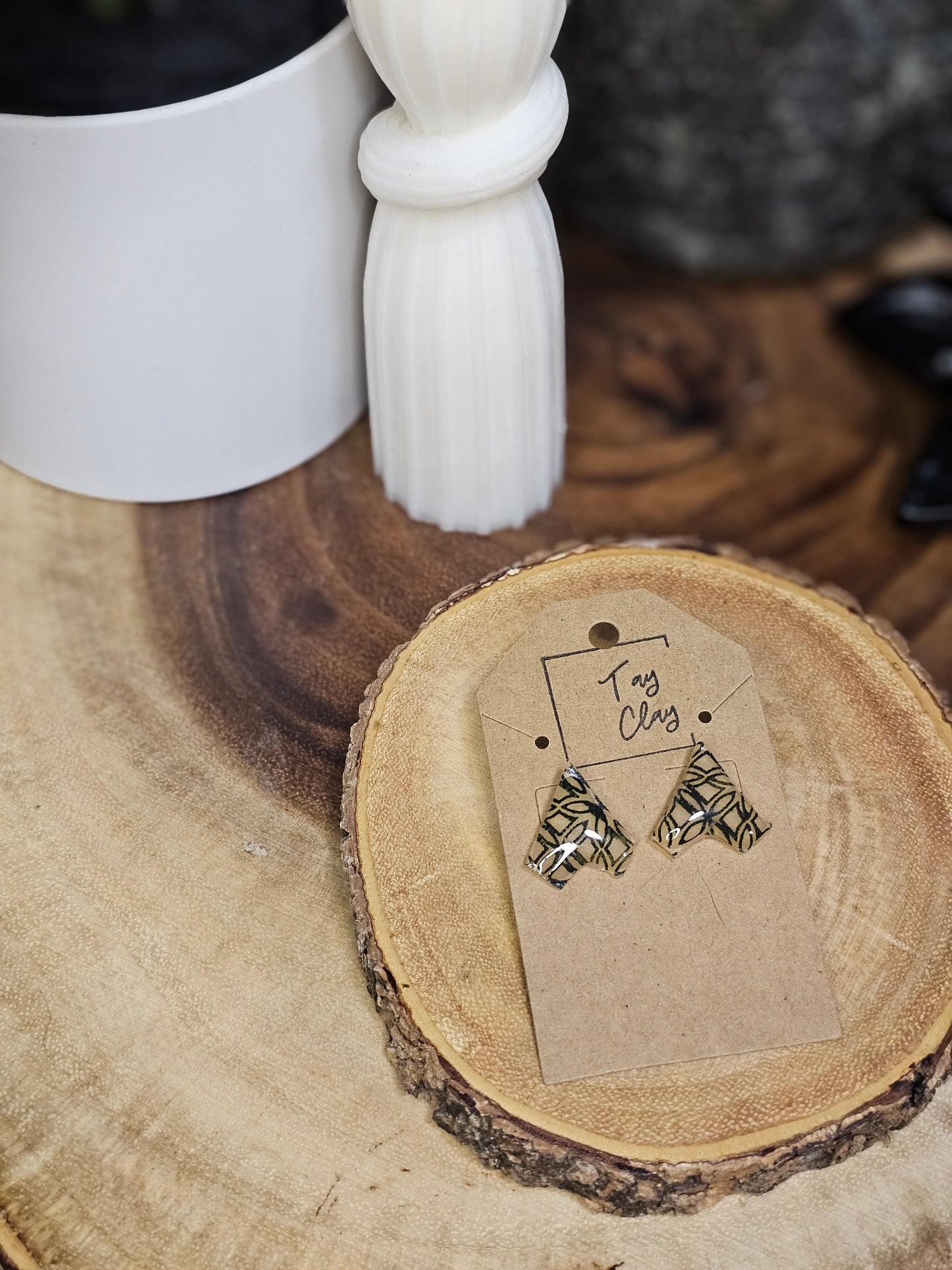 Lila Stud Earrings
